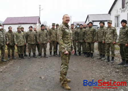 "Azərbaycan Ordusuna yeni qələbələr arzulayıram" - Ali baş komandan