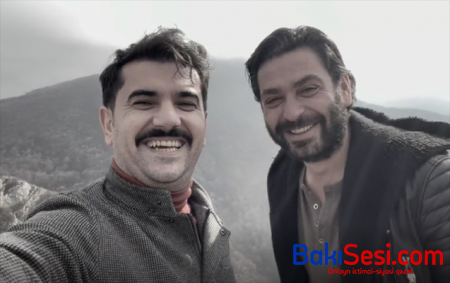 Məşhur türkiyəli aktyor Şuşada - Video
