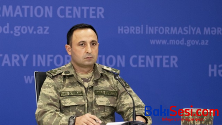 Azərbaycan Müdafiə Nazirliyi BRİFİNQ KEÇİRİR