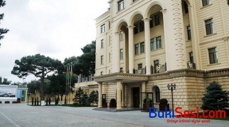 Müdafiə Nazirliyi sərhəddəki son vəziyyəti AÇIQLADI