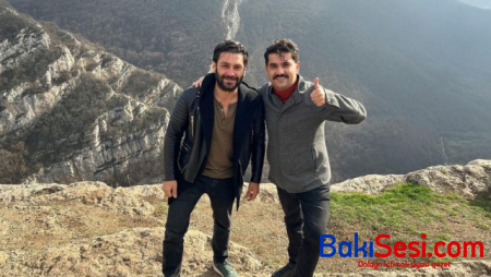 Türkiyəli aktyor bu dəfə Hadruta getdi - FOTO