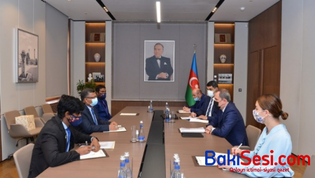 Ceyhun Bayramov Banqladeşin səfiri ilə görüşdü - FOTO