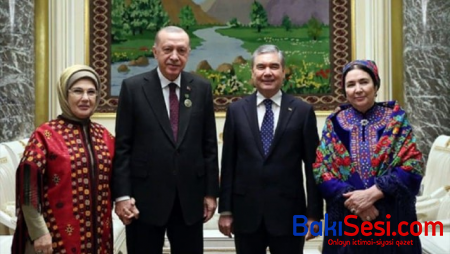 Türkmənistanın birinci xanımı ilk dəfə görüntüləndi - FOTO