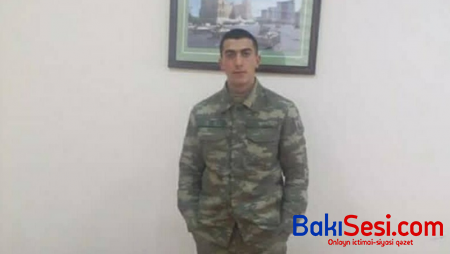 Dünən Kəlbəcərdə şəhid olan hərbçimizin FOTOSU
