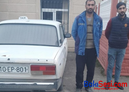 Narkotik çəkib maşın sürən daha bir sürücü tutuldu