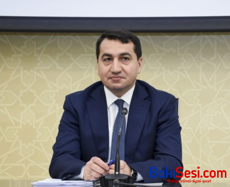 Hikmət Hacıyev İlham Əliyevi təbrik etdi