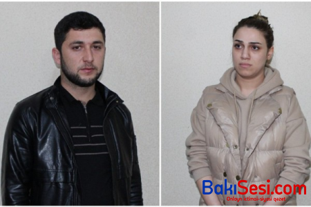 Azərbaycanda saxta pul çap edən sevgililər tutuldu - FOTOLAR