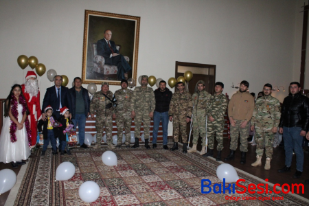 Daşkəsəndə Şəhid övladları və qazilər üçün bayram tədbiri təşkil edilib