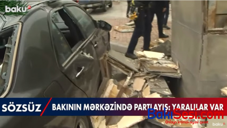 “Alov qüllələri”nin qarşısında partlayışdan YENİ GÖRÜNTÜLƏR