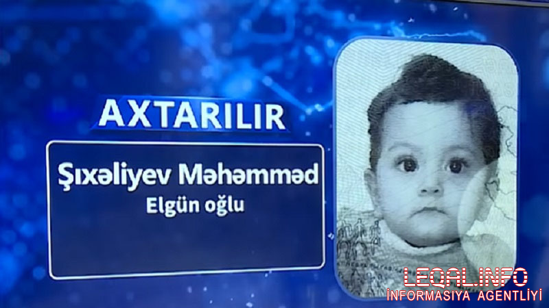 Bakıda oğurlanan iki yaşlı uşaqla bağlı yeni xəbər - VİDEO