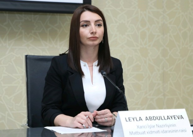 Leyla Abdullayevadan Ermənistanın xarici işlər nazirinə CAVAB