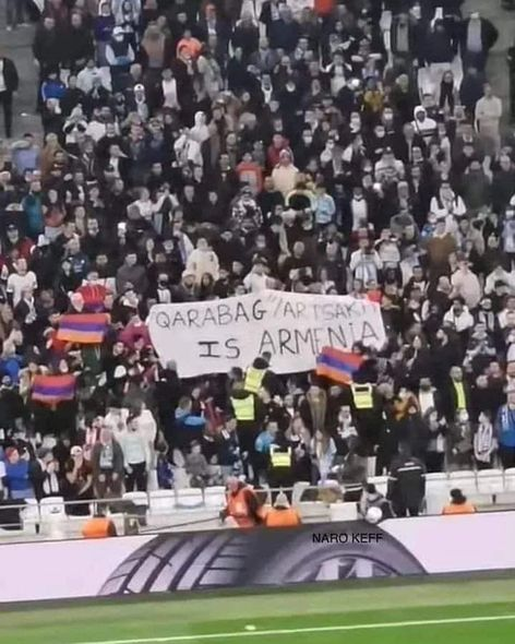 “Qarabağ”ın oyununda növbəti erməni təxribatı – FOTO