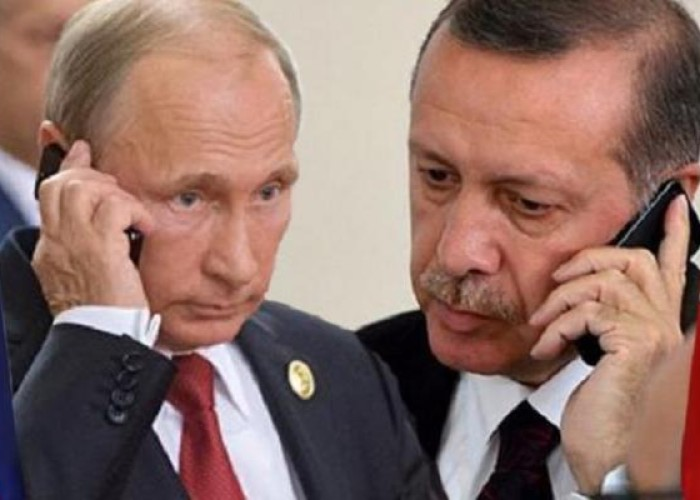 Ərdoğanla Putin arasında telefon danışığı OLUB