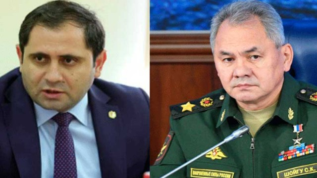 Ermənistanın müdafiə naziri Şoyqu ilə görüşəcək