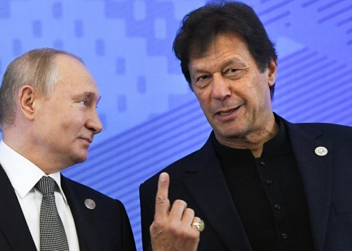 Putinlə İmran Xan arasında görüş keçirilir