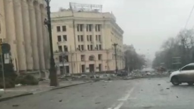 Xarkova qanadlı raket atıldı - VİDEO (YENİLƏNİB)