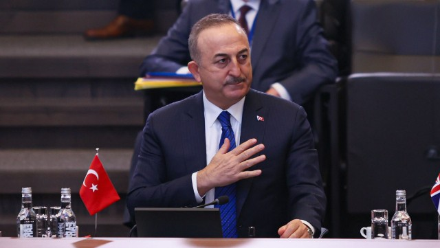 Çavuşoğlu NATO xarici işlər nazirlərinin toplantısında
