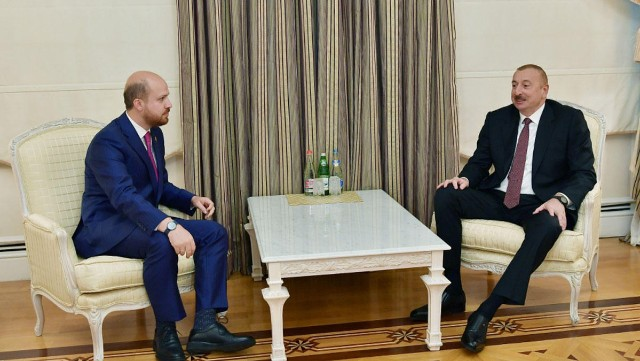 Prezident Bilal Ərdoğanı qəbul etdi