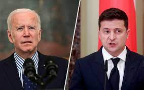 ABŞ və Ukrayna liderləri Rusiyaya qarşı sanksiyaları müzakirə ediblər