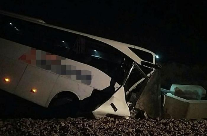 Türkiyədə ağır yol qəzası: Çox sayda yaralı var