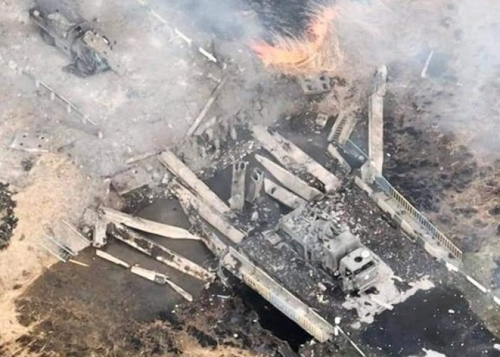 Rusiyanın hərbi kolonu pusqu yolu ilə məhv edildi