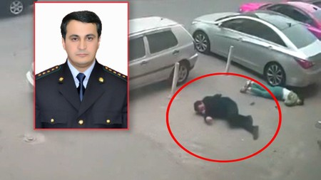 17 yaşlı qızı xilas edərkən yaralanan gömrükçü evə buraxıldı