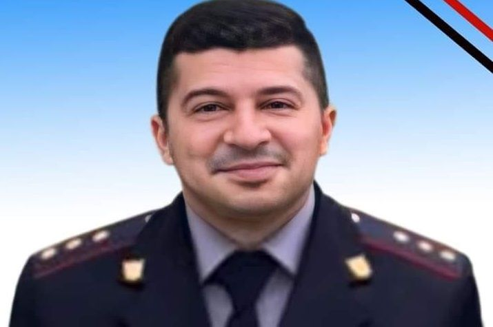 Füzulidə vəfat edən polis zabitinin FOTOSU
