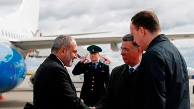 Paşinyan Moskvaya GETDİ