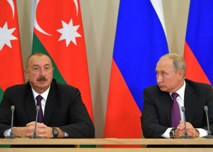 Putin İlham Əliyevə məktub göndərdi