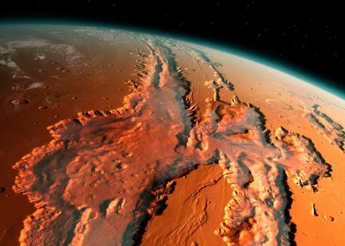 Marsın ilk detallı şəkilləri çəkildi - FOTO