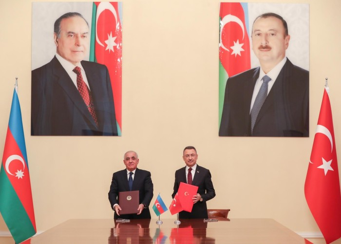 Azərbaycan və Türkiyə arasında sənədlər imzalandı - YENİLƏNİB