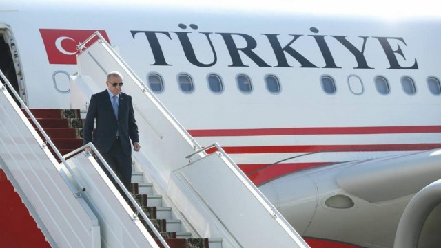 Ərdoğan Özbəkistana getdi