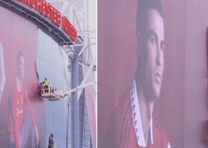 Ronaldonun posteri "Mançester Yunayted"dən söküldü