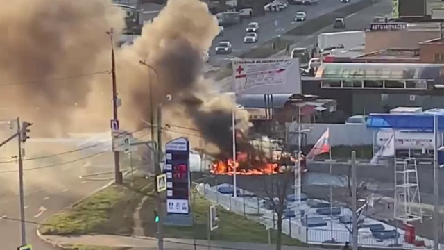 Rusiyada tanker partladı: Ölənlər var