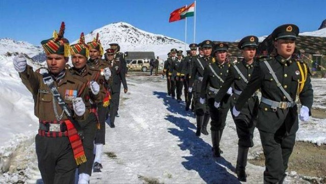 Hindistan və Çin arasında toqquşma - Yaralılar var