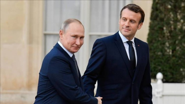 "Makronla işgüzar əlaqələrim var" - Putin