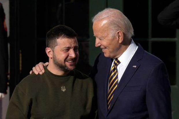 Zelenski Baydenlə görüşdü