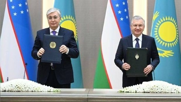 Özbəkistanla Qazaxıstan arasında sərhədlərin demarkasiyası haqqında saziş imzalanıb