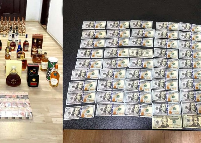 Ölkəyə qanunsuz spirtli içkilər, siqaret və xarici valyuta keçirmək istədi