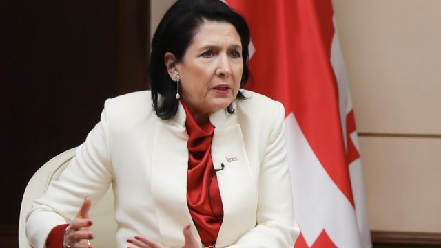 "Saakaşvili cinayətlərini etiraf etməlidir" - Gürcüstan prezidenti