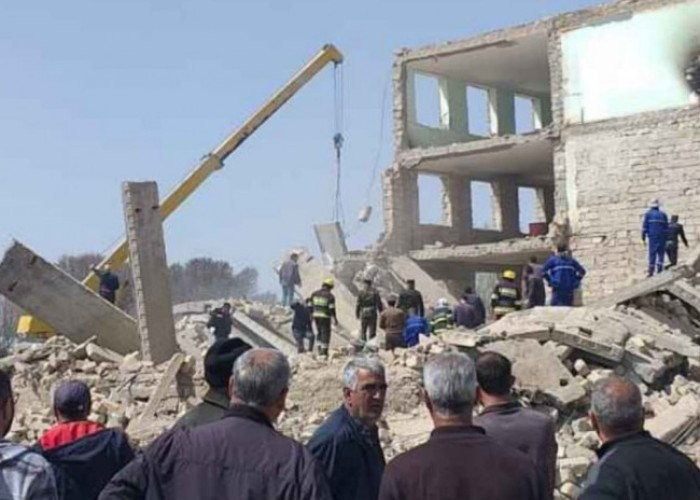 Naxçıvanda məktəb binasının çökməsi ilə bağlı cinayət işi başlandı