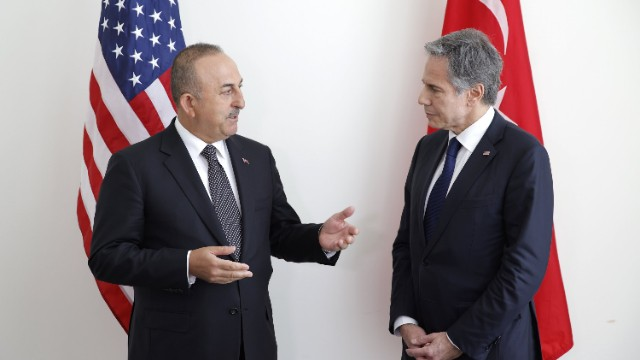 Blinken Çavuşoğlu ilə görüşdü
