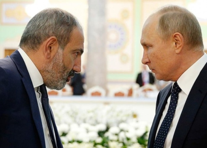 Paşinyan Putinə sülhməramlılarla bağlı problemlərdən danışıb