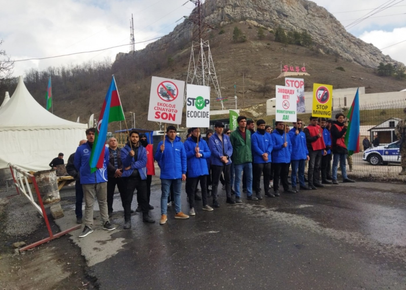 Laçın yolunda aksiya 98 gündür davam edir