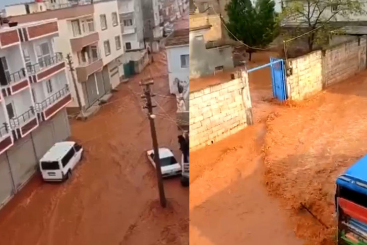 Türkiyənin bu şəhərini sel basdı