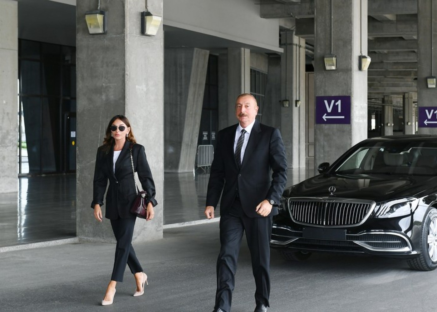 Prezident və birinci xanım “Cümə” məscidinin açılışında iştirak ediblər