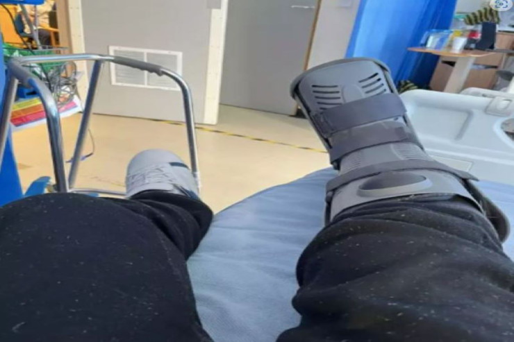 İt sahibinin barmağını gəmirib ölümdən xilas etdi