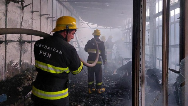 “Köhnə bazar”dakı yanğın söndürülüb