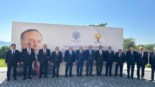 Binəli Yıldırım Şuşada - FOTO