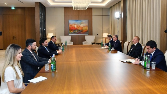 Prezident Monteneqronun Baş nazirini qəbul edib - YENİLƏNİB